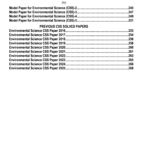 ILMI CSS Essentials Environmental Science MCQs by Rai M Iqbal Kharal - Image 3