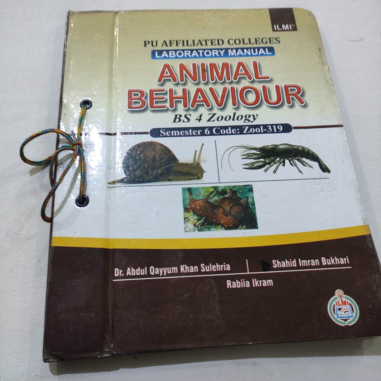 Practical Notebook Animal Behavior BS PU – ILMI KITAB KHANA – CSS | PCS ...